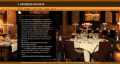 Desktop Screenshot of moreelsgoed.be